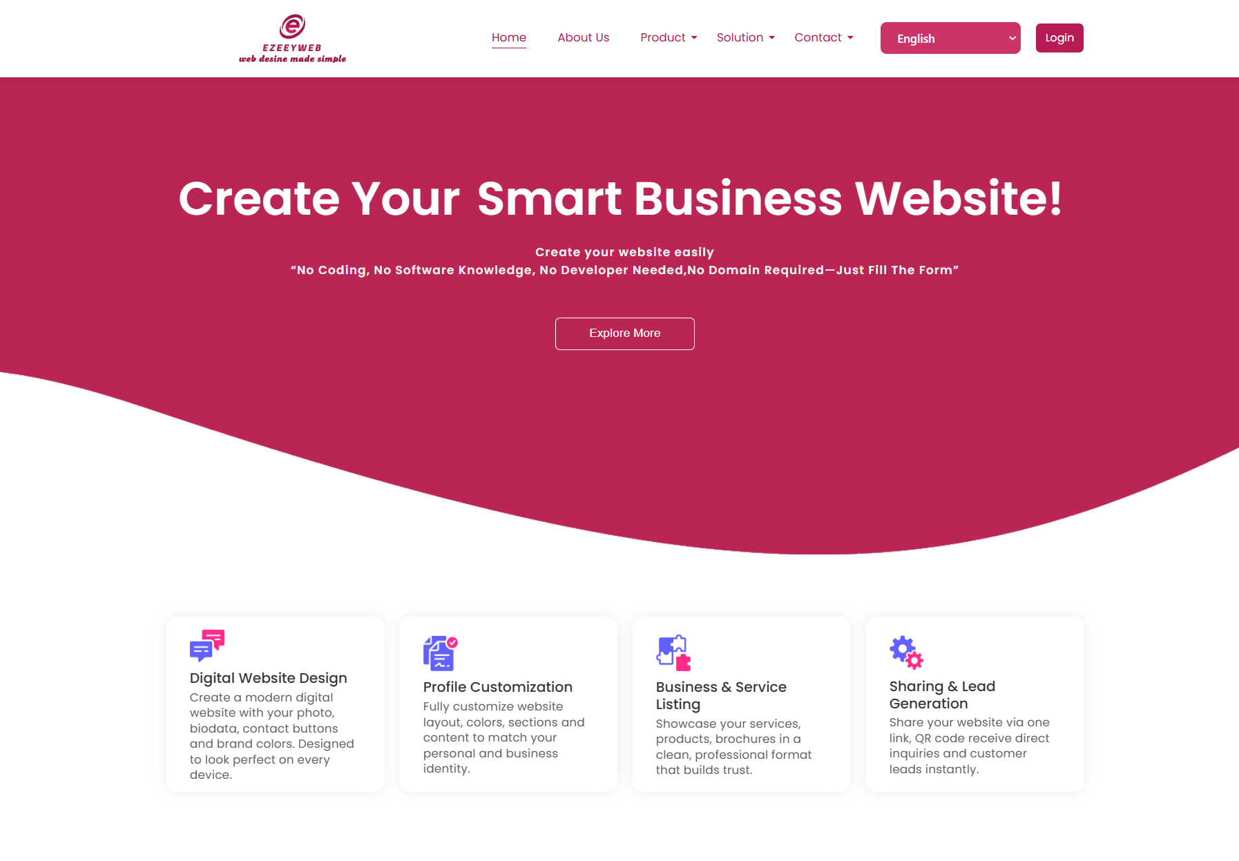 Ezeey web